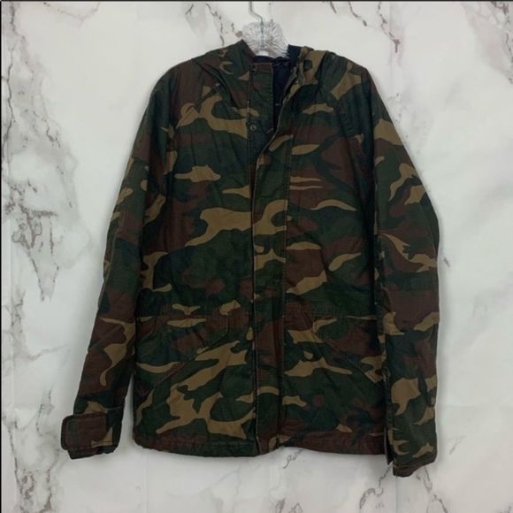 zara man camouflage jacket